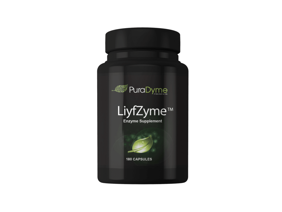 LIYFZYME - DIGESTIVE ENZYMES - PuraDymeUK