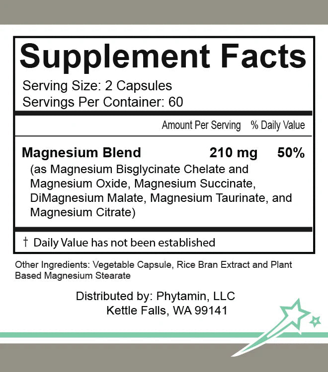 MYE-Magnesium 5 Source Magnesium Blend - PuraDymeUK