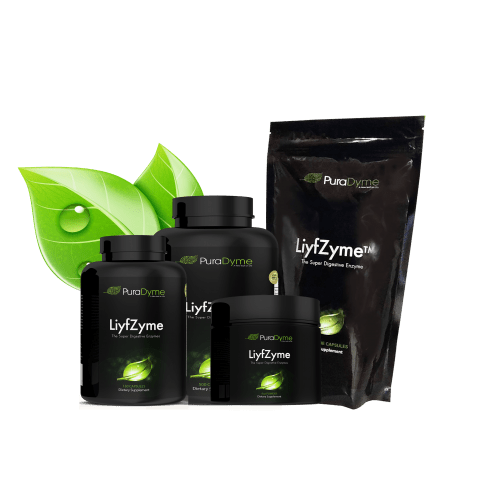 LIYFZYME - DIGESTIVE ENZYMES - PuraDymeUK